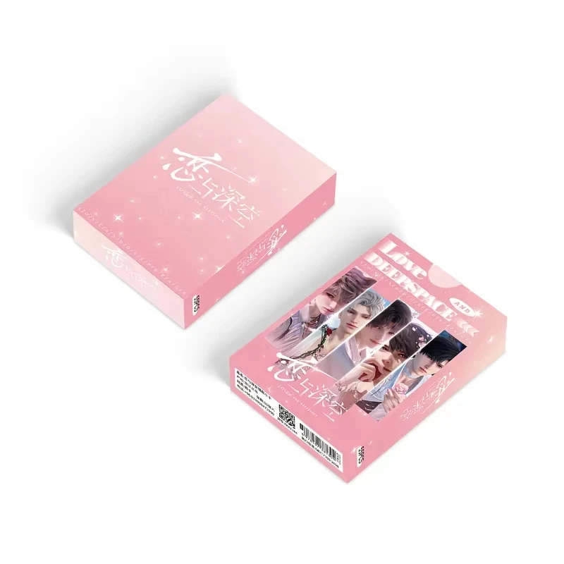 55 قطعة/المجموعة لعبة الحب والفضاء العميق زين رافاييل تشين تشي لومو بطاقة شخصية الليزر صور بطاقة المشجعين جمع هدية