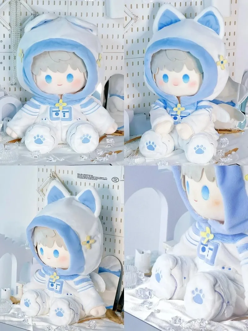 Only Clothes Love And Deepspace Rafayel Zayne Space Suit Cat Costume Plush 20cm 40cm Dolls Accessories Doll'S Clothes gift