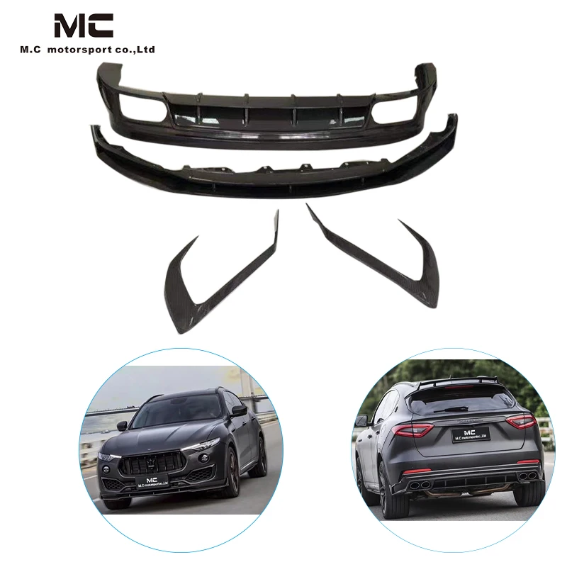 Carbon Fiber Aero Kits for Maserati Levante P.&D StyleCarbon Fiber Body Kits tuning body kit for Levante