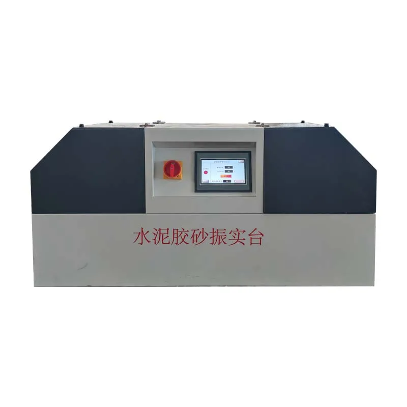 Sound Proof Cabinet Horizontal Cement Mortar Vibration Jolting Table Cement Specimen Compaction Platform Construction Industry T