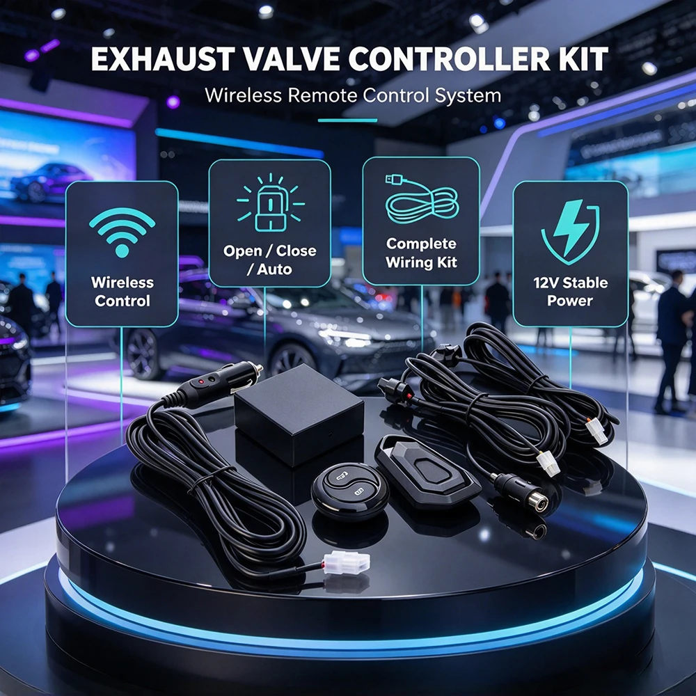 Compatible original electronic valve control module for Porsche 911 Carrera/S/4/4S/Targa 4/4S (991/992 generation)  GTS/GTS Coup
