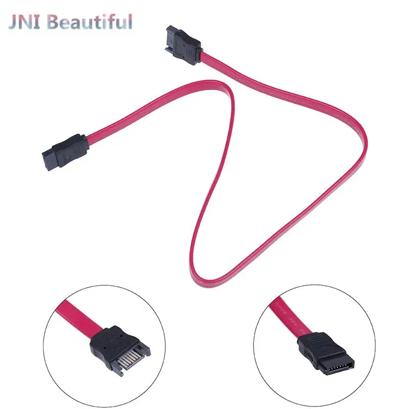 Extension Cable SATA 7pin Male to Female Data Cables 50cm HDD Hard Disk Drive Cord line