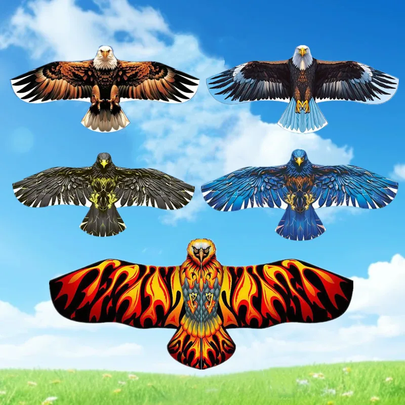 Eagle Kites vliegen voor kinderen vliegers Outdoor spelen stuurvlieger enkele lijn winder professionele vlieger vogel vlieger slang vlieger nylon