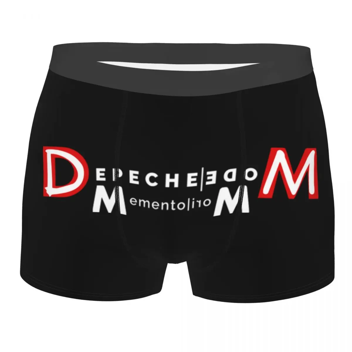 Novelty Depeches Cool Mode Boxers Shorts Panties Men\'s Underpants Stretch Music Briefs Underwear