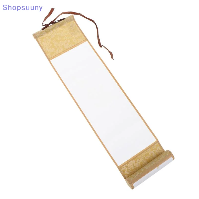 [SU]Chinese Calligraphy Practicing Hanging Scroll Rice Paper For Printable Painting Caligraphy Drawing For Watercolor Art[SU]