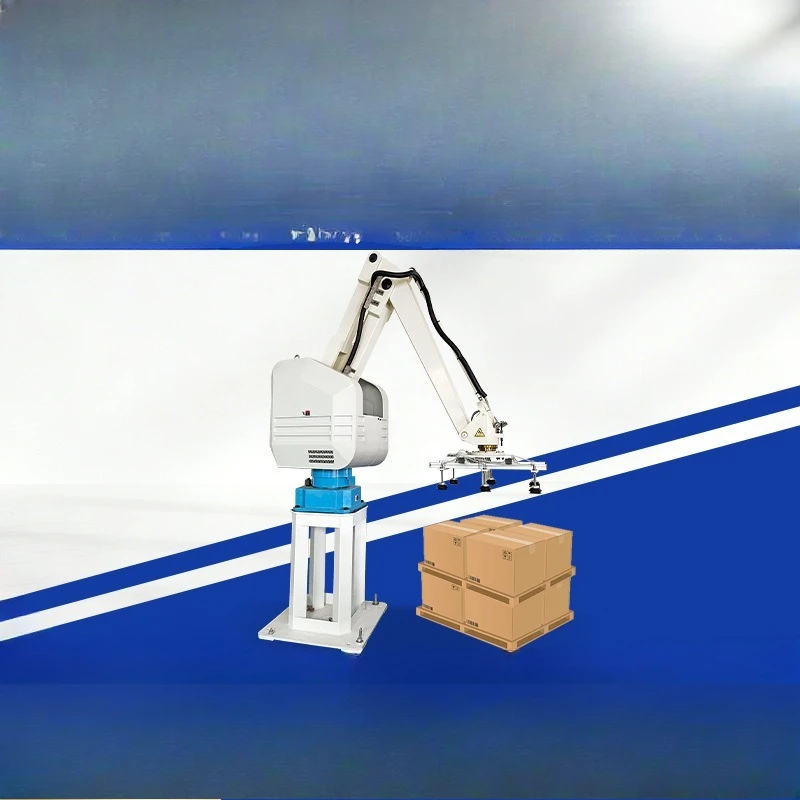 Double station palletizer Finished product outer packaging carton Automatic palletizing robot