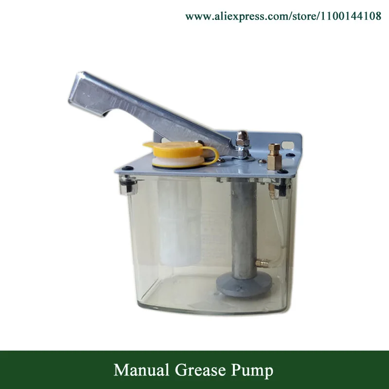 

Handle Lubrication Pump 600cc 650cc 800cc Manual Grease Oil Pump For CNC Router Machine