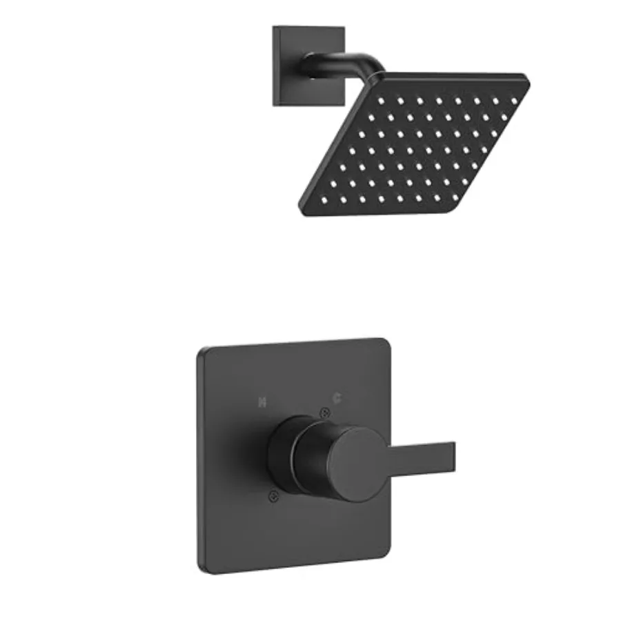 

Сменный комплект отделки для душа серии Delta 13/14, совместимый с душевым смесителем Delta R10000, черная душевая лейка и ручка.