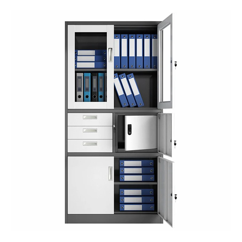 Hot Sale Modern Steel Office Filing Cabinet with 3 Drawers Eco-Friendly Durable for School and Hospital Use