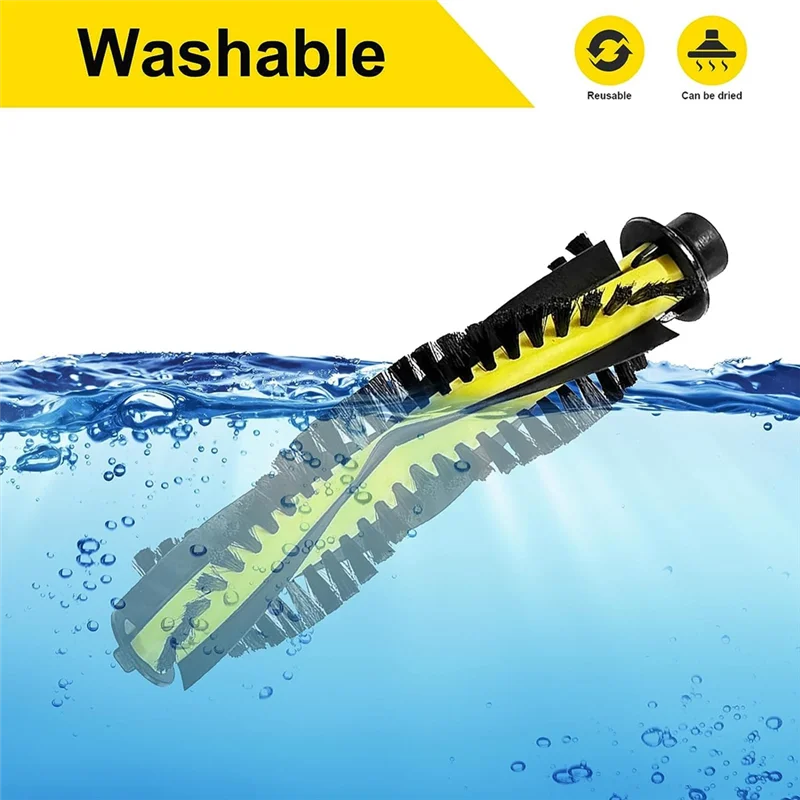 Per Tesvor X500 X500 Pro M1 M2 Kit di accessori per Neatsvor X500 Robot Aspirapolvere Parti di ricambio Spazzola a rullo Filtri_ABGP