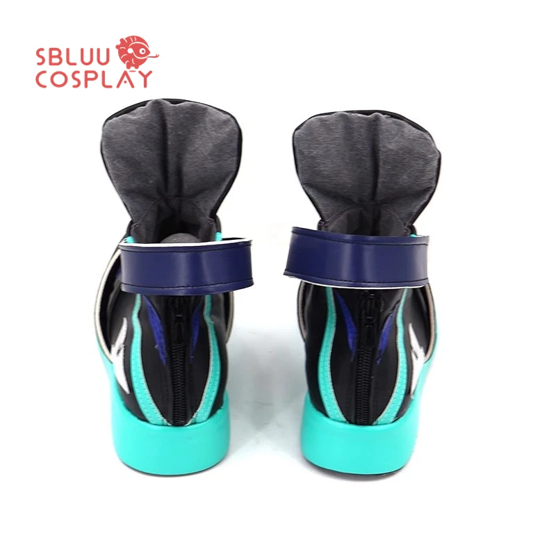 SBluuCosplay Game Jett Cosplay Schoenen Mannen Vrouwen Halloween Party Thema Evenementen Op maat gemaakte laarzen