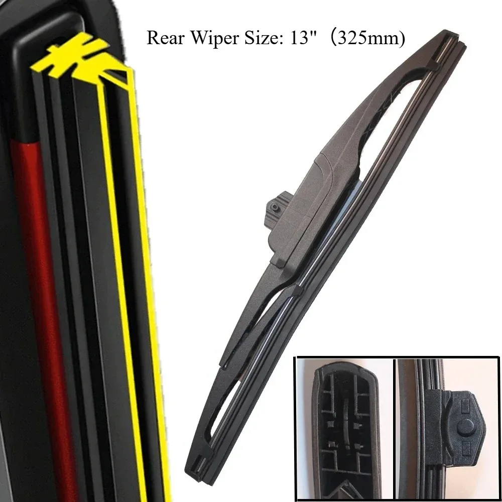 

Car Wiper 13" Rear Wiper Blade For Audi Q2 2016 - 2023 Windshield Windscreen Clean Tailgate Window Car Rain Brush
