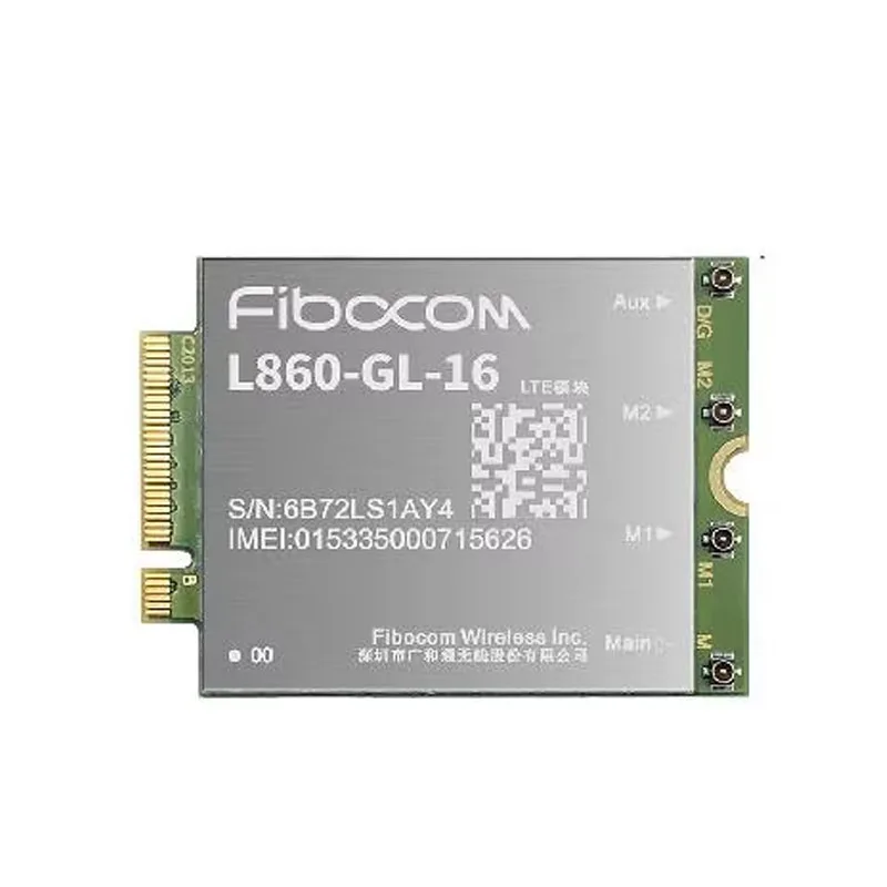 

Fibocom Φ 4G Lte Module L860-GL 4G cat16 global band M.2 type L860-GL-16 аналогичен стандарту
