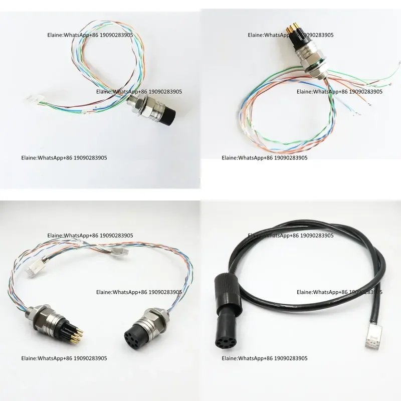 Subsea Connector, Ethernet 8-pin Connector, Used for Undersea Network signal Transmission