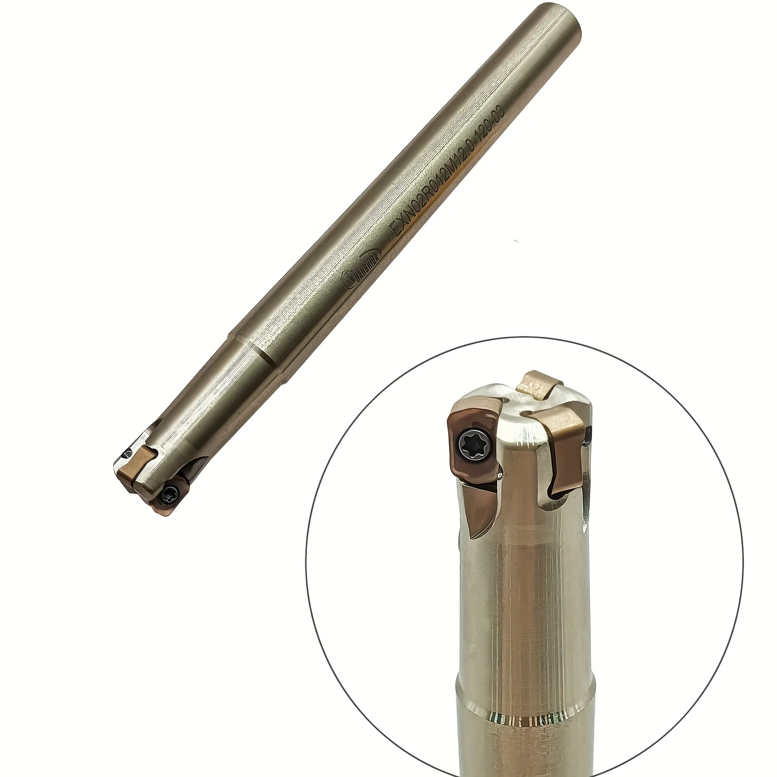 

10 шт. LNMU0202 Набор твердосплавных токарных вставок с держателем инструмента EXN02R012M12.0-120-03 - для обработки с ЧПУ