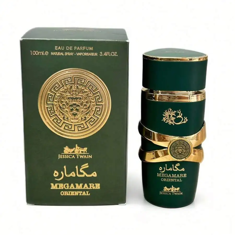 

Lattafa Jessica Twain Megamare Oriental Eau De Parfum 100ml - Long Lasting Marine Fragrance Perfume For Women Men, Luxury Spicy
