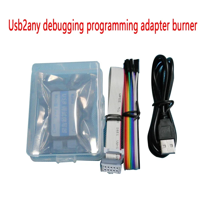 

USB2AY Mini Debugging Programming Burner TI USB to IIC SPI Support LMX2595 71