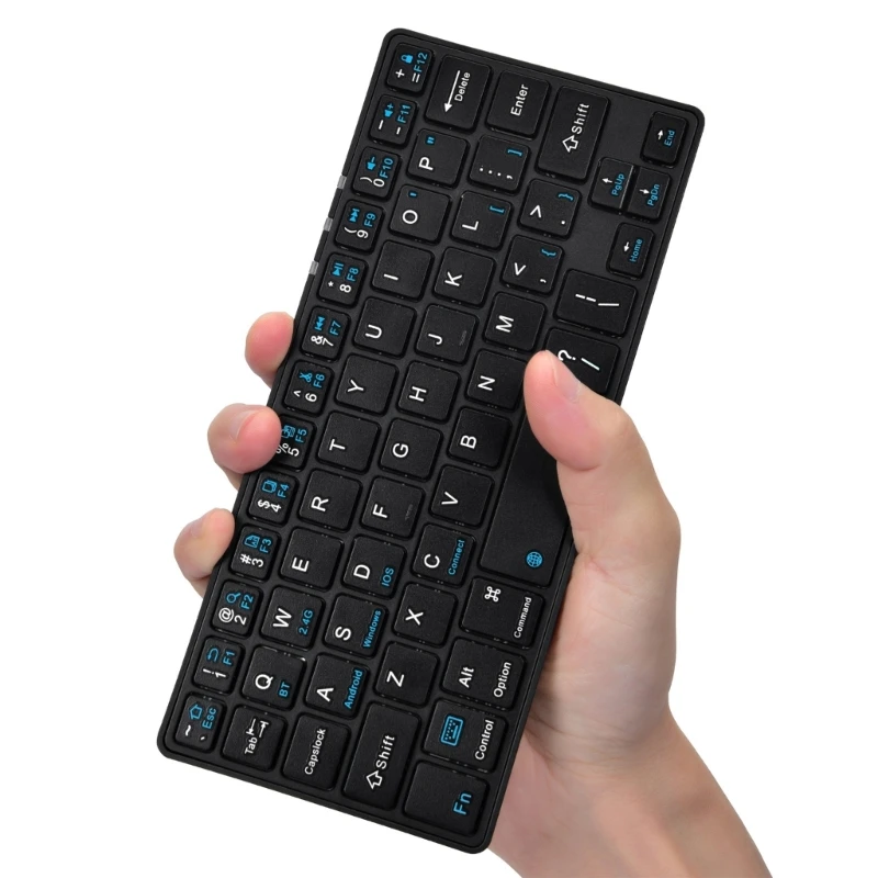 Clavier compatible à double mode rechargeable