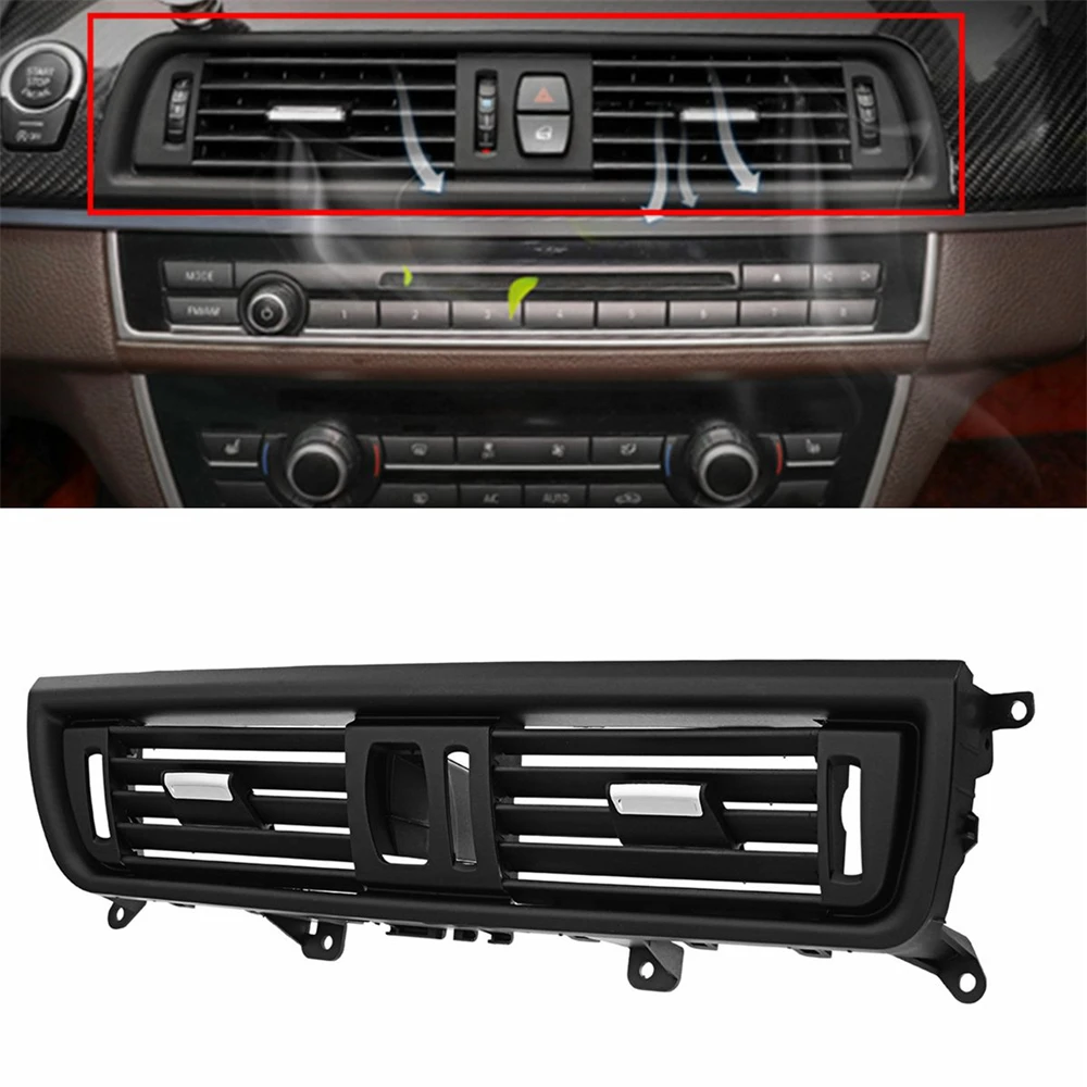 

​Car Central Air Conditioning AC Vent Grille Panel for BMW 5 Series F10 F11 520i 523i 525i 528i 535i 64229166885 64229209136