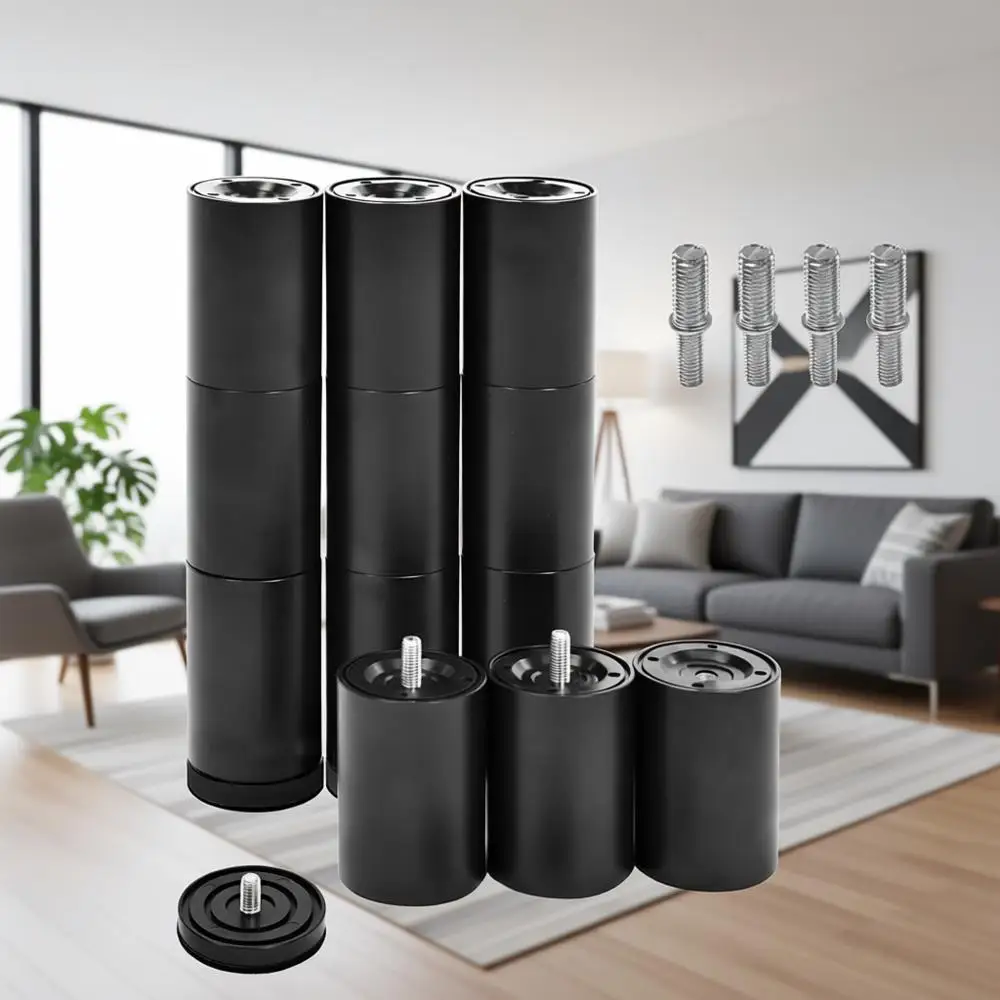 

Регулируемые ножки для кровати 11 дюймов - комплект для замены мебели, 4 типа резьбы, набор из 4 штук