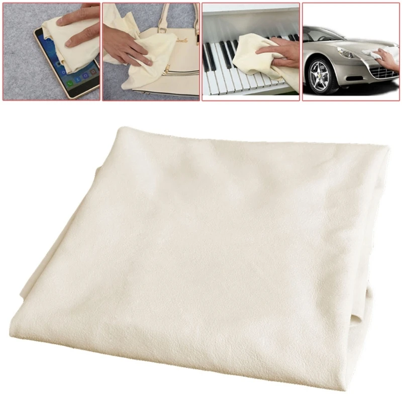 

Natural Suede Leather Car Cleaning Towels Drying Washing Cloth New 40x70cm Dropshipping