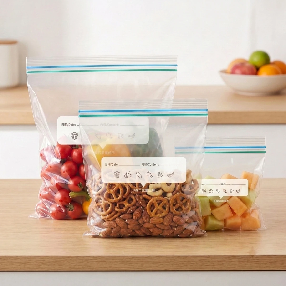 Doppelreißverschluss-Lebensmit – Meal Prep Freezer Bewertung und Preis