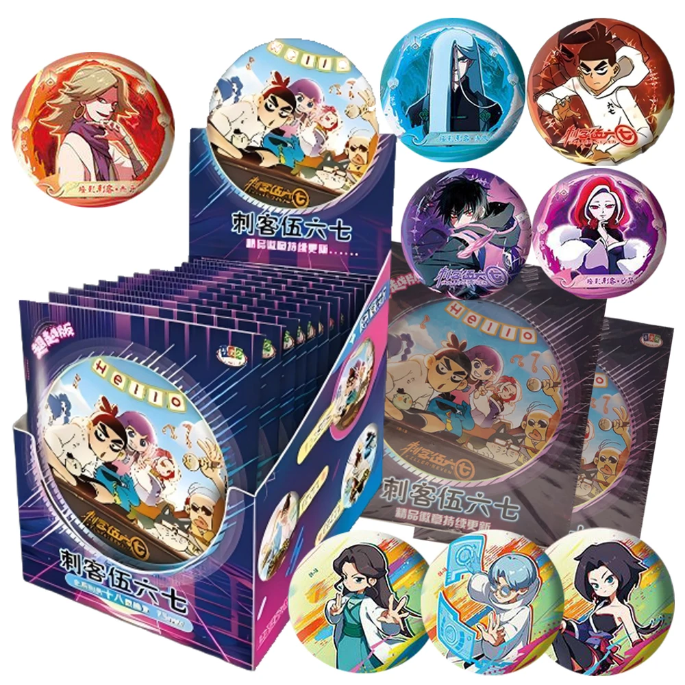 

Anime Cartoon Characters Round Badge Premium Collectible Brooches for Backpack Decoration Wonderful Gift for Anime Enthusiasts