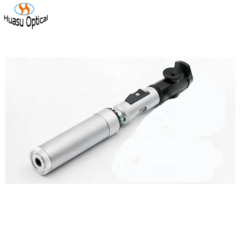 China Professional Streak Retinoscope Direct Ophthalmoscope with Battery Mini Charger CE Approval