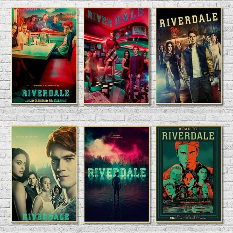 TV Show Series Riverdale Art Posters and Printed Wall Painting For Home Room Decor Wall Picture Decorative Murals