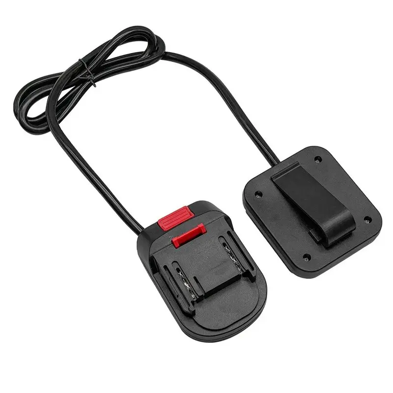 ABBO-Expansion Cable Battery Adapter Splitter Extended Cable 18V Battery Connector Weight Reducer High Power For