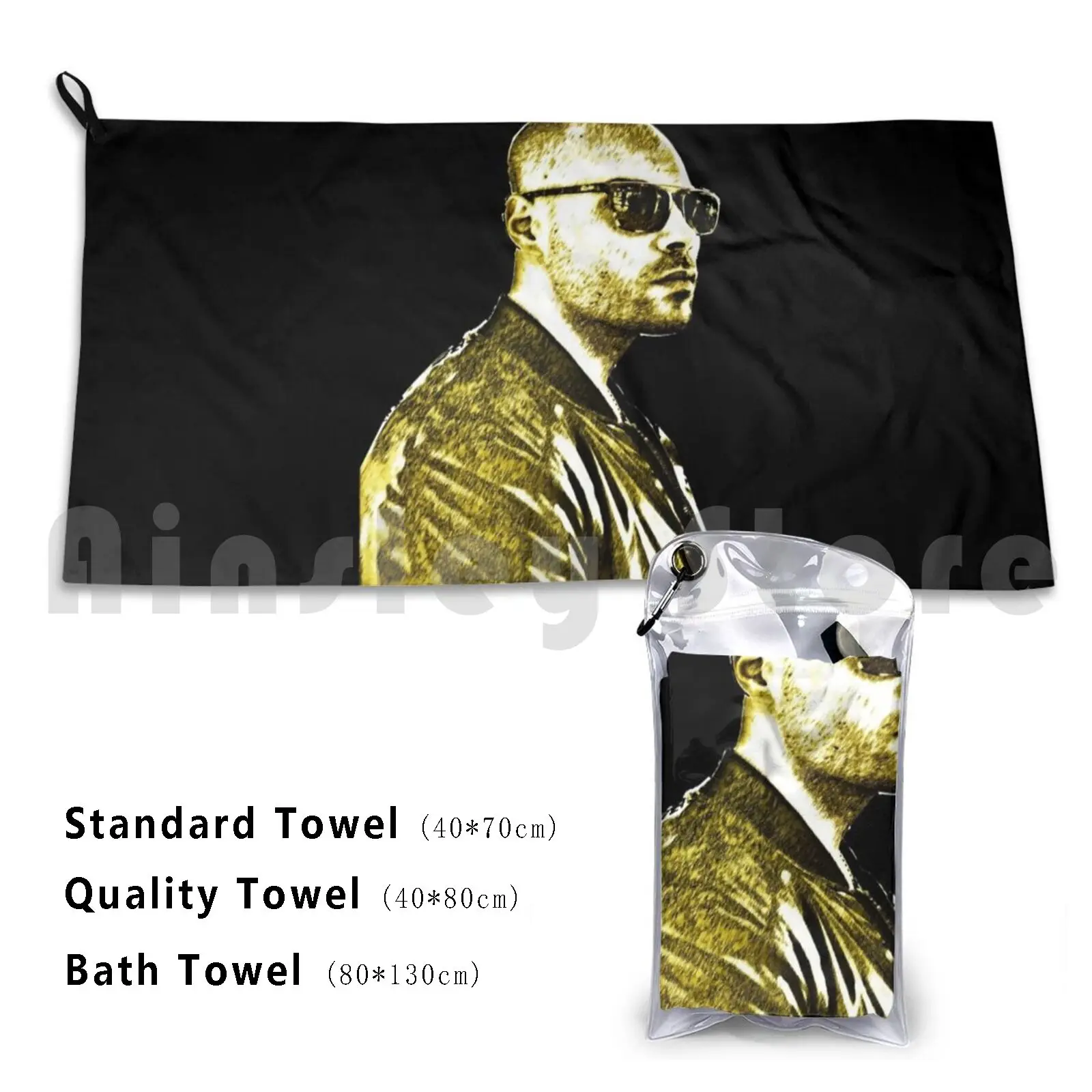 Ciro In Guerra Toalla de baño personalizada Gomorra Ciro Immortal Savastano Gangster Camorra Killer Napoli