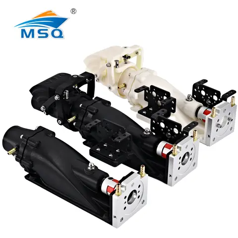 Pompe à eau de haute qualité MSQ 40 mm pour bateau à jet d'eau, propulseur à eau avec/sans seau inversé, arbre de 4/5 mm pour bateaux à jet RC.