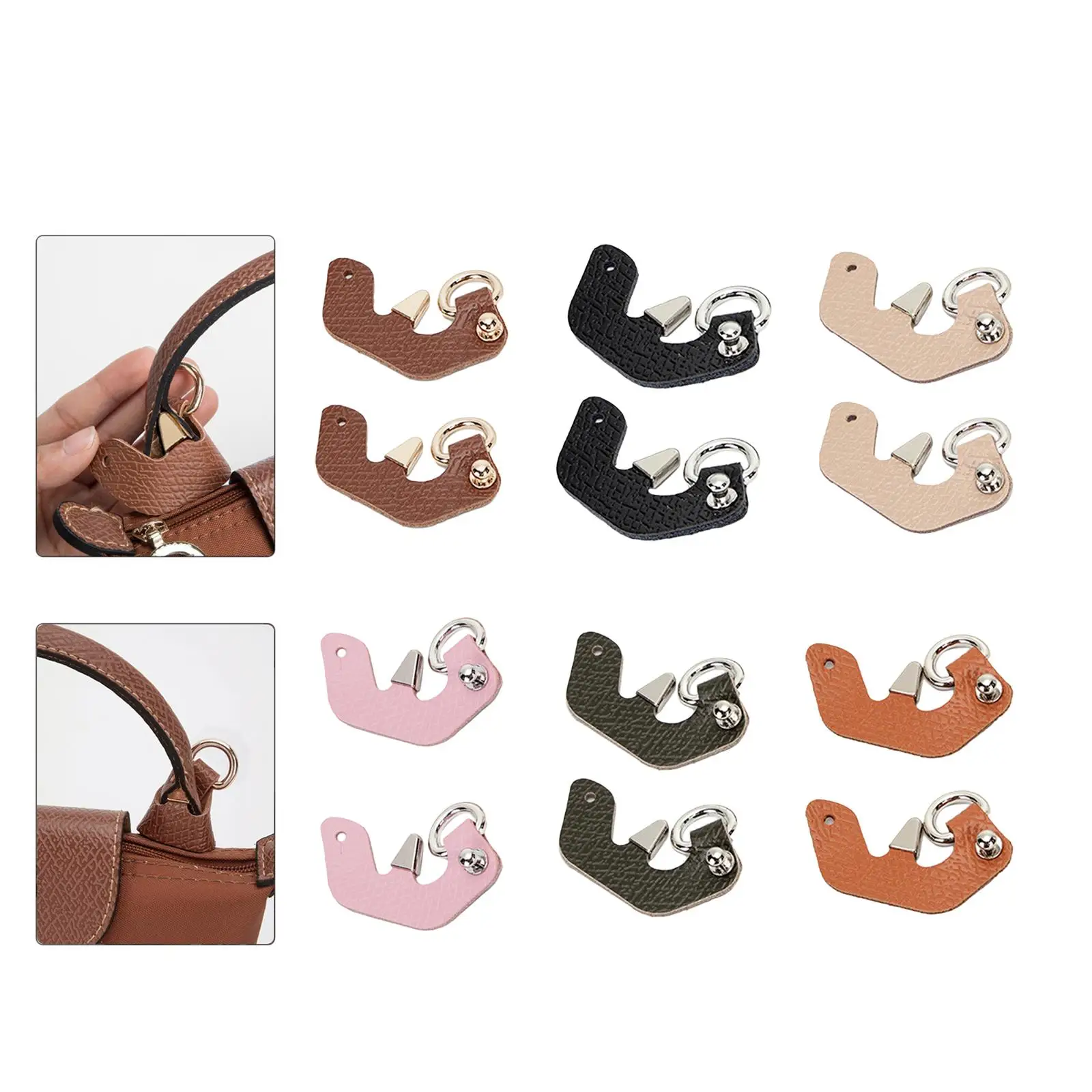 

Modification Bag Belt Buckles Versatile Durable for Briefcase Wallet Handbag