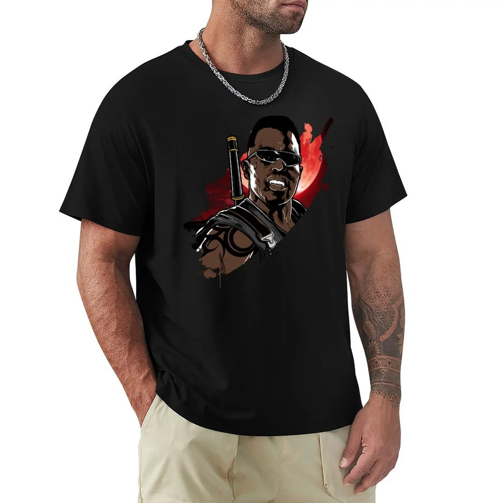 Blade the hunter T-Shirt cotton t shirt man T-Shirt