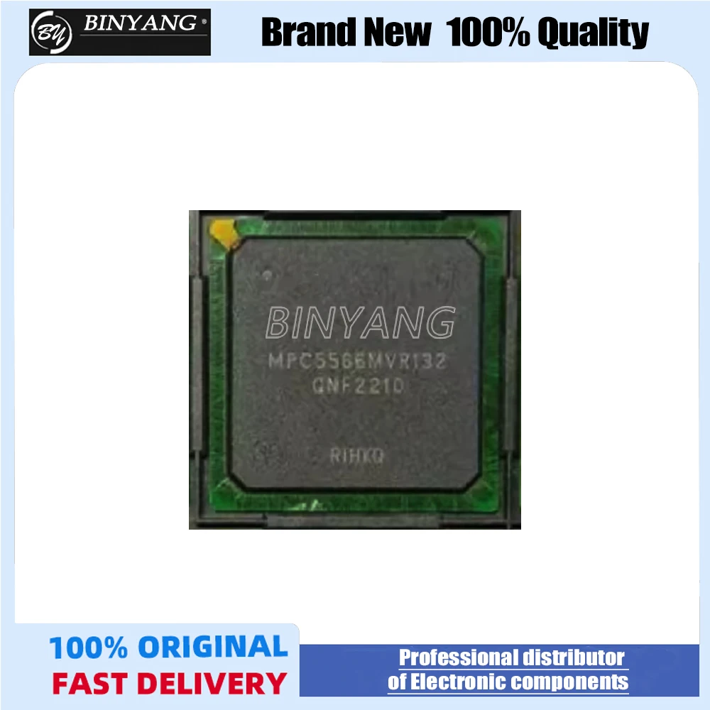 (1piece) 100% New  MPC5566MVR132  MPC5566MZP132  MPC5554MZP132  MPC5554MVR132  BGA