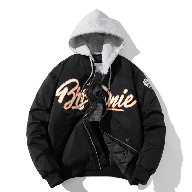 

2026 American Sle Thiened Baseball Cotton Jaet Pilot Coat ex Loose Fit Autumn Winter Outerwear Youth Faion