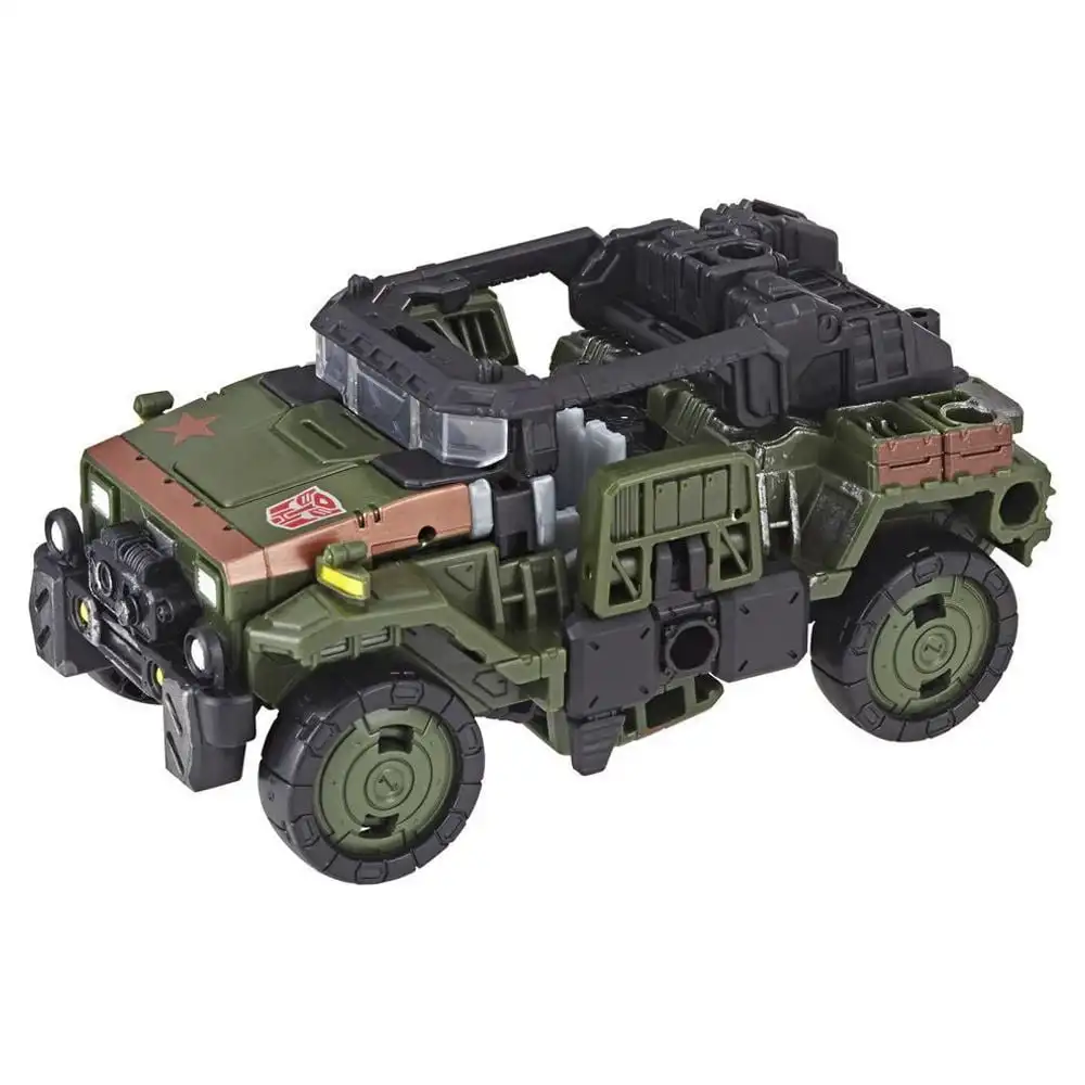 [Auf Lager] Original Hasbro Transformers War for Cybertron Siege Hound 14 cm Deluxe Class Sammlerroboterfigur Modellspielzeug