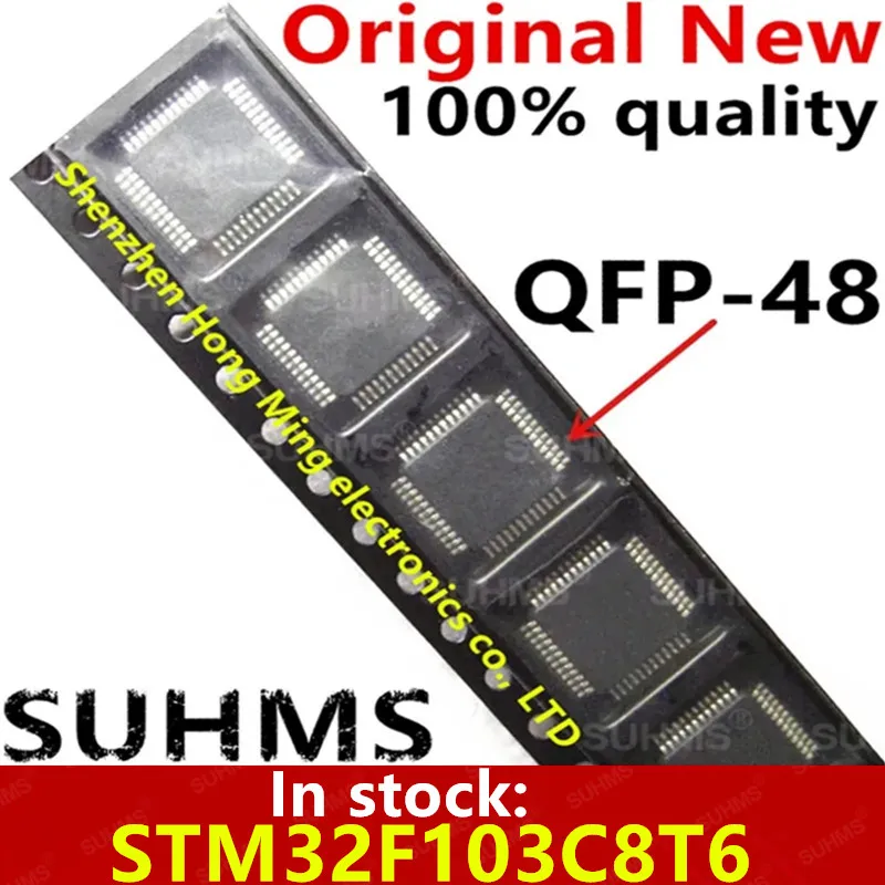 (10piece)100% New STM32F103C8T6 STM32F 103C8T6 QFP-48 Chipset