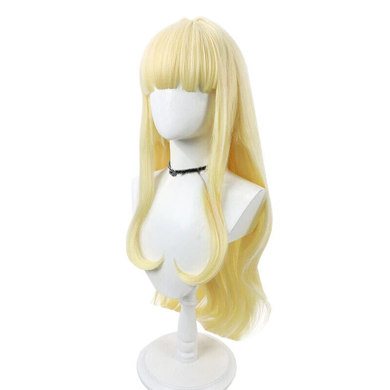 Gushing over Magical Girls Tenkawa Kaoruko Cosplay Wigs 80cm Blonde Cos Hair