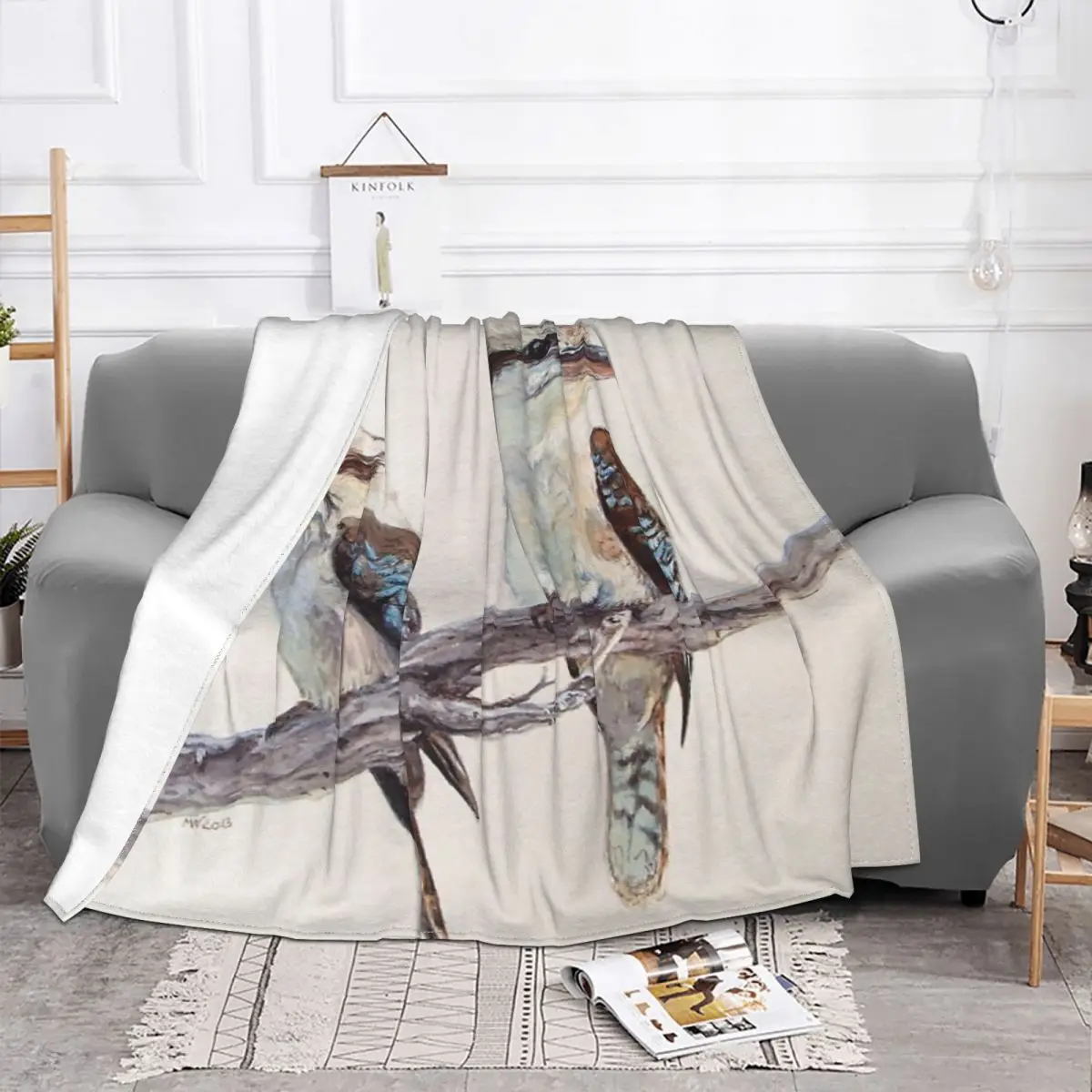 Kookaburras Anime Blankets Blankets & Throws Blankets And Throws Throw Blanket