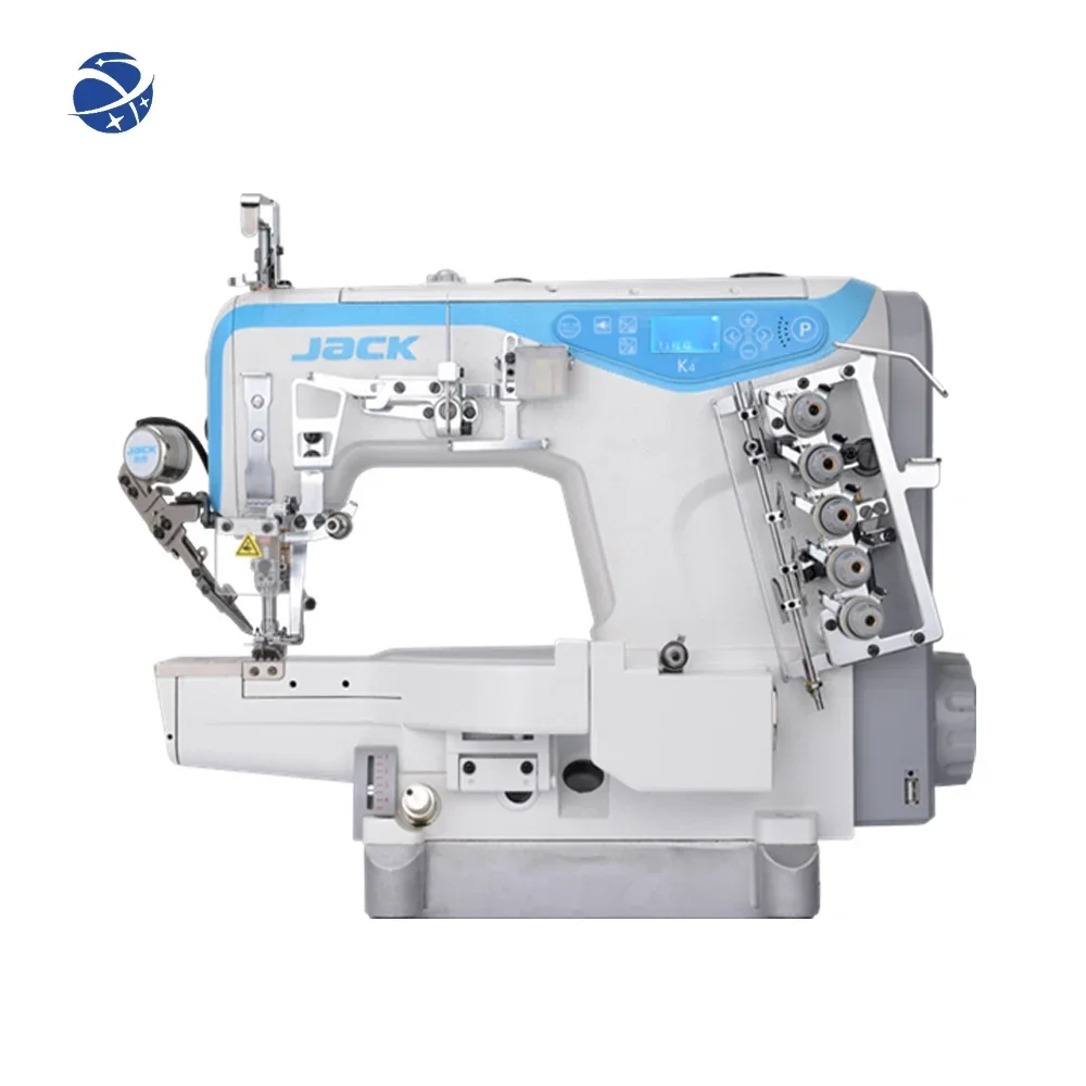 Yunyi JACK K4 UT Cylinder-bed High Speed Computerized  flat seaming Interlock Sewing Machine