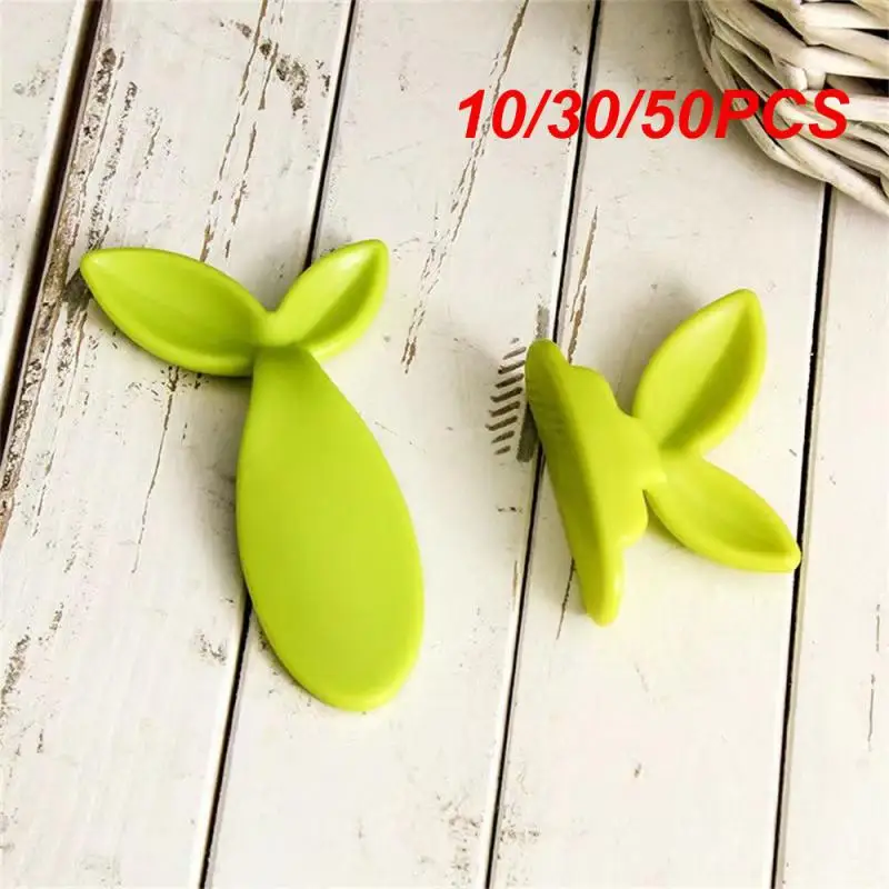 10/30/50PCS Lid Lifter Green Durable Bathroom Sit On The Toilet Handle Portable Household Toilet Flipper Cute Silica Gel Potty