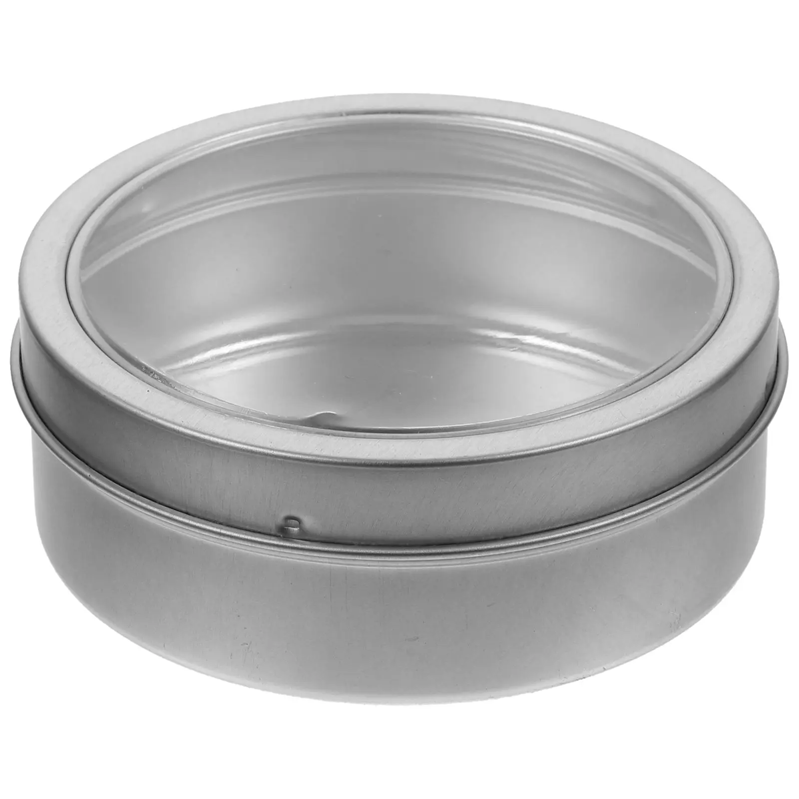 Storage Box Fridge Organizer Small Portable Refrigerator Spice Containers Jars Tin Round