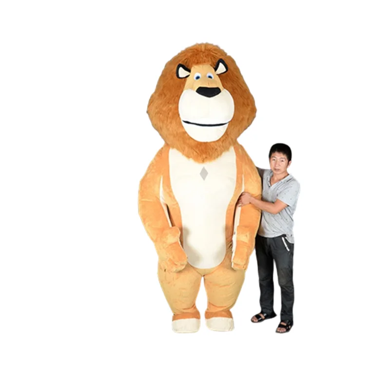 

Lion Mascot Inflatable Fany Lion Inflatable Costume Costume Halloween Costumes For 2M Tall Suitable For 1.6m To 1.85m Adult Cosp