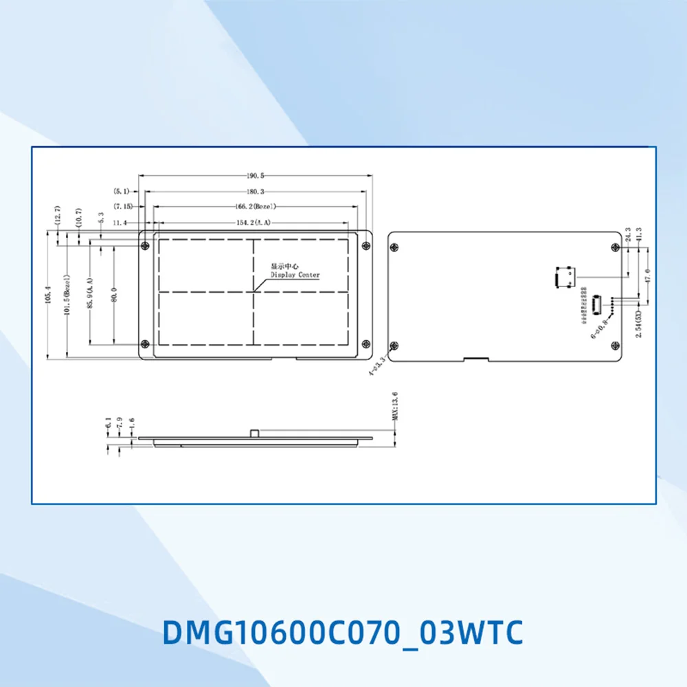 T5L HMI Intelligent Display 4.3" IPS 800X480 7 inch 1024*600 LCD Module Screen CTP/RTP TTL UART Port