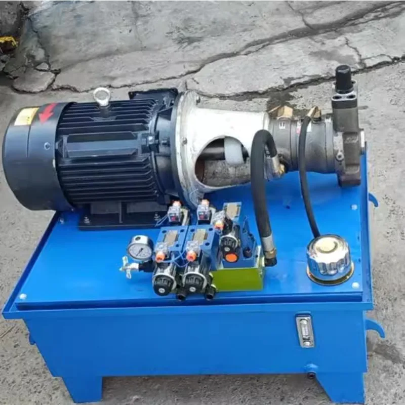 Hydraulic system machine tool oil pump press cylinder hydraulic station