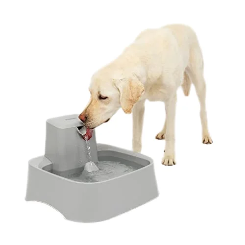 

Suitable forSmall Capacity 105 Ounces Pet Water Dispenser with Waterfall Design and Adjustable Features, Dishwasher-safe, Safety