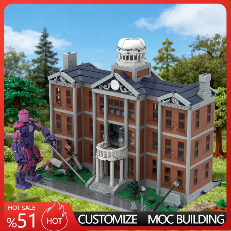 

Набор для сборки полицейского участка (752 детали) X Расширительный набор MOC: Модульный конструктор, креативный дизайн, игрушка DIY, рождественский подарок