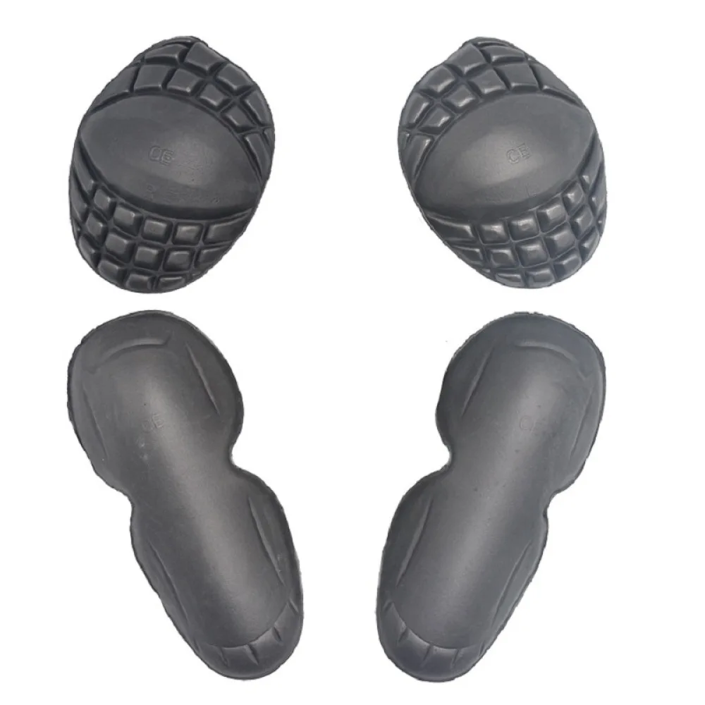 Motorcycle Armor Protective Gear EVA Soft Pads Shoulder Elbow Knee Back Inserts For Racing Jacket Biker Riding Safety view 4