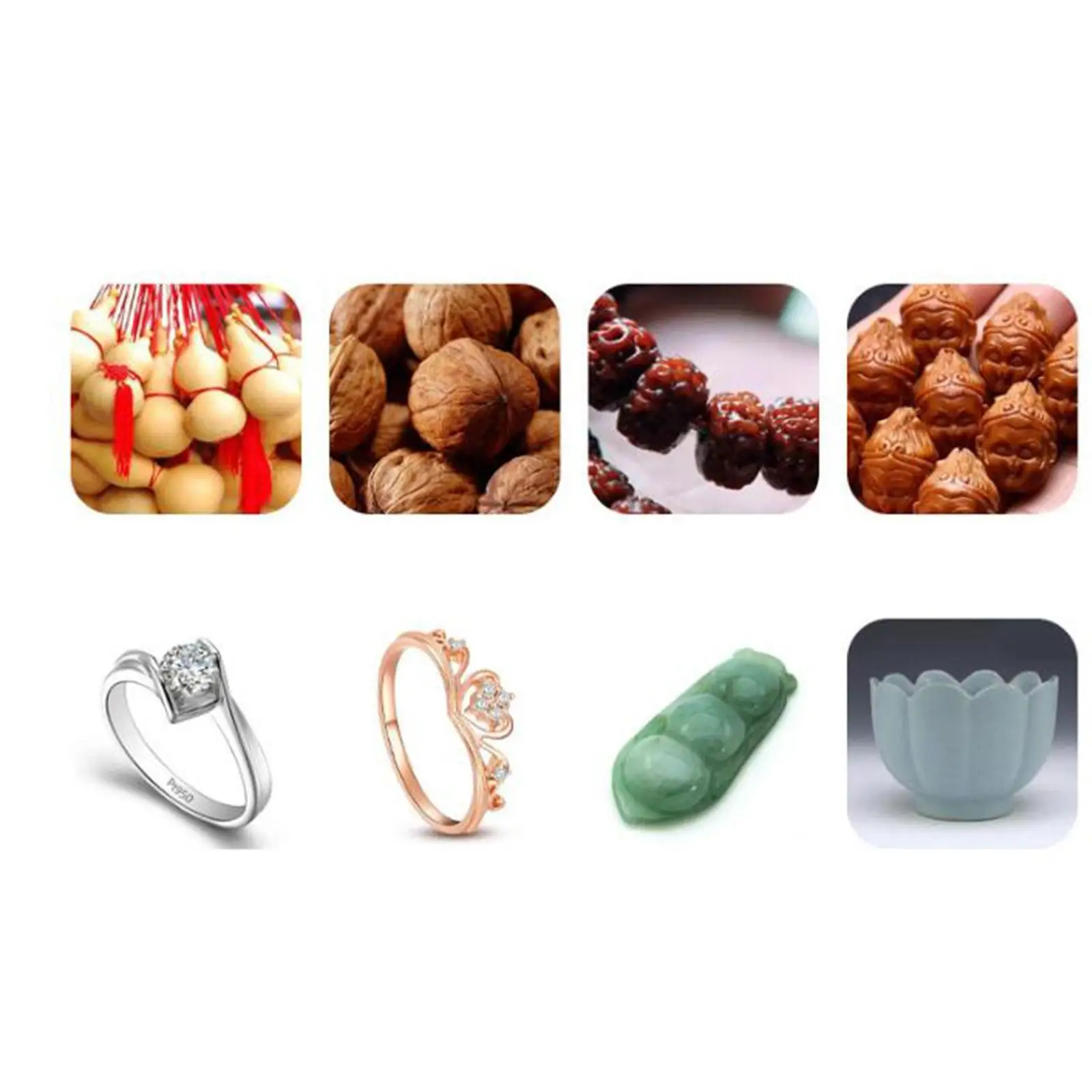 10 Pieces Sanding Block Multifunction Polishing for Glazing Pot Brush Crafts